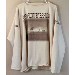 Yeezy Kanye West Season Vultures Long-Sleeve Tee Shirt Men's Medium/Large